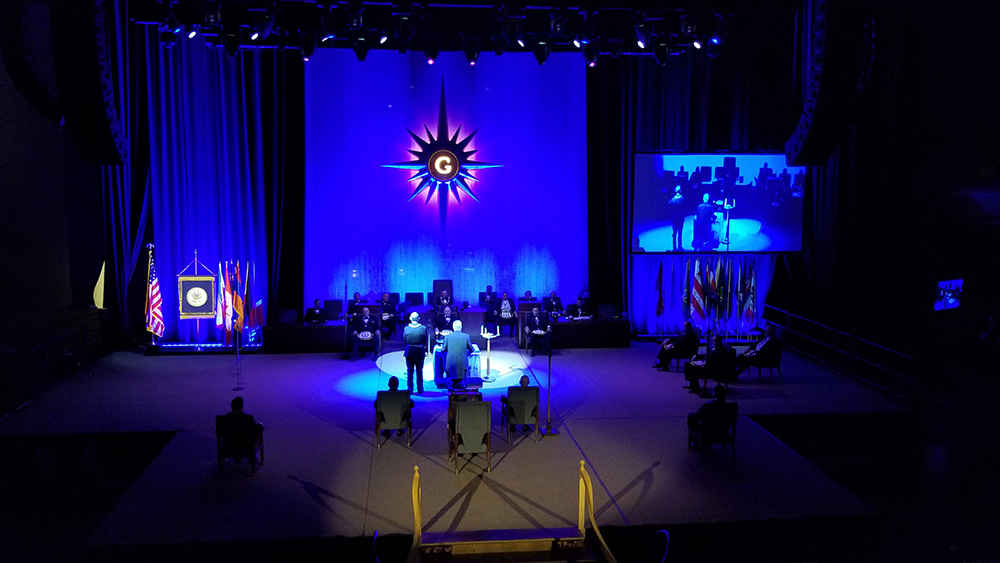 Grand Lodge California Installation