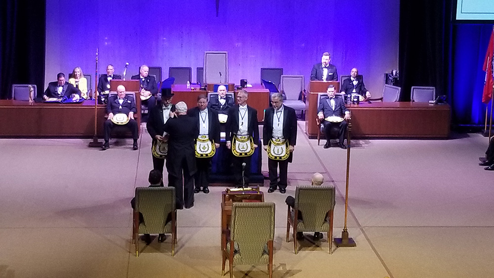 Grand Lodge CA Installation Ceremony