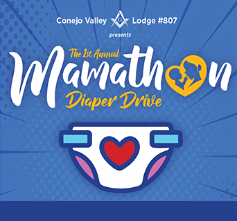 Masonic Mamathon Diaper Drive 2022
