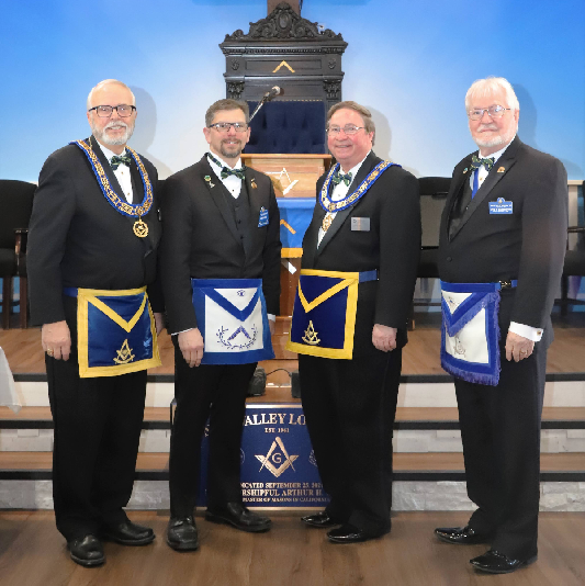 Worshipful Master & Installing Team of 2022