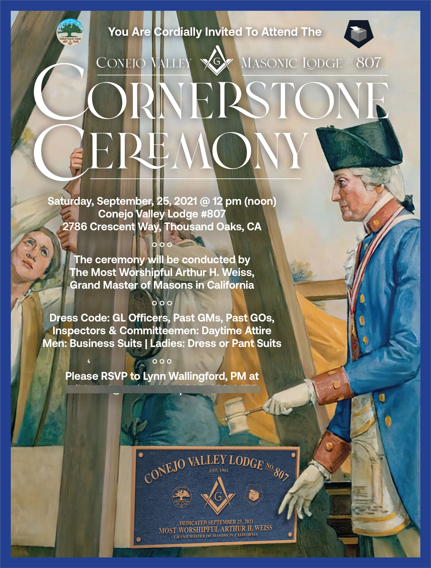Grand Lodge Cornerstone Ceremony