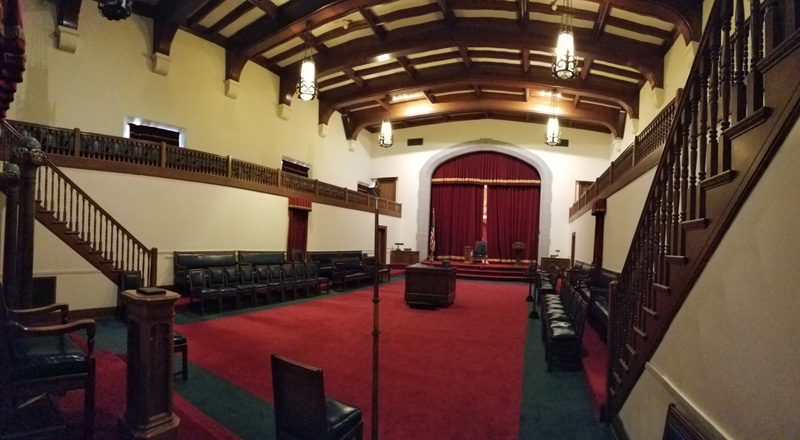 Lodge Room in George Washington Masonic Memorial