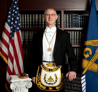 Jeff Wilkins Grand Master of Masons