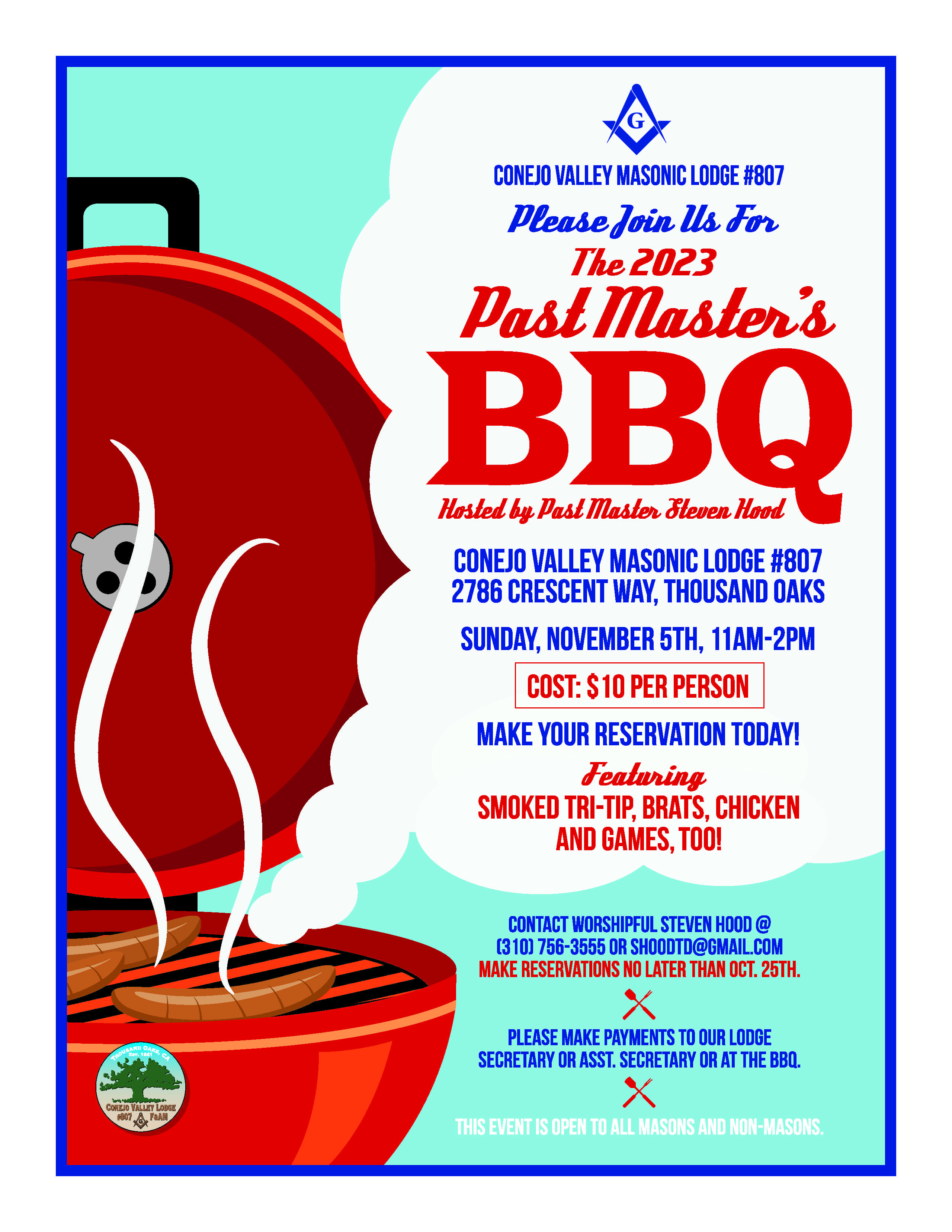 Past Masters BBQ 2023