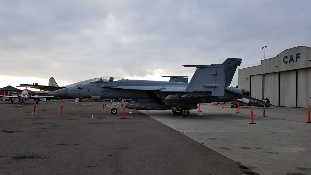 Navy’s F/A – 18 Hornet