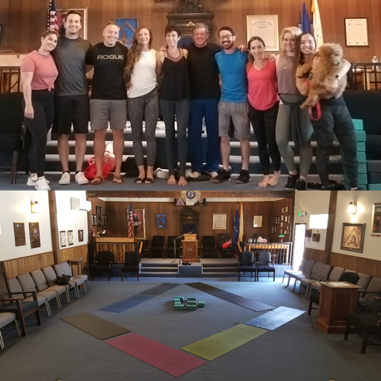 Yoga Fundraiser at the Lodge